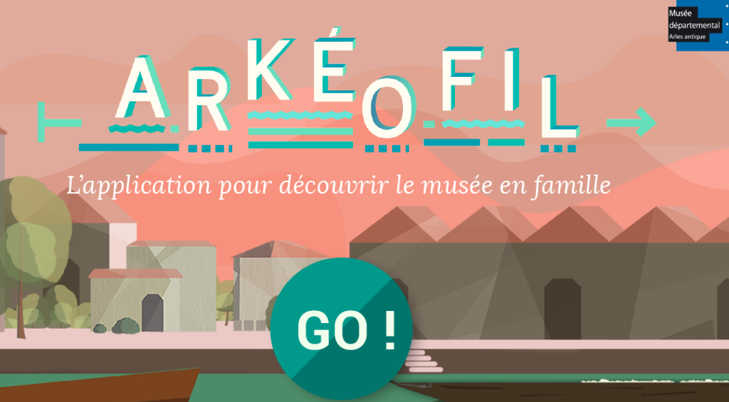 Arkeofil homepage application